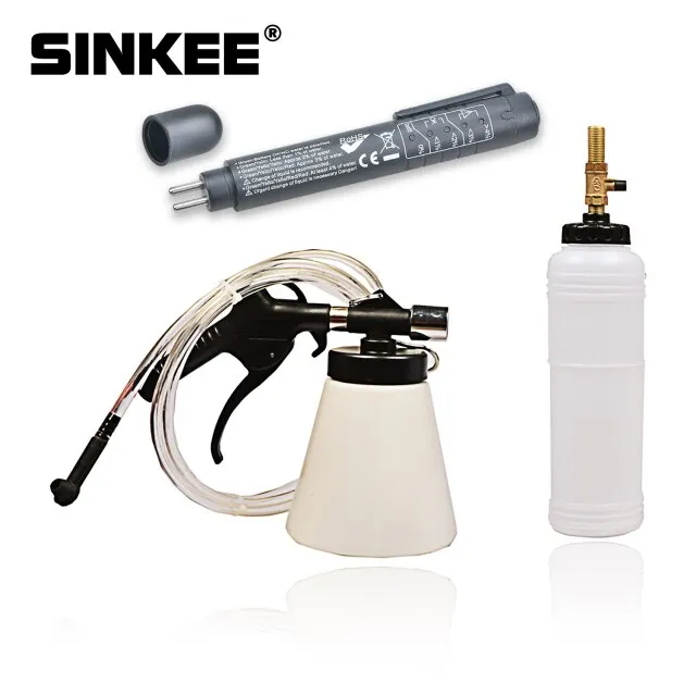 2 Pneumatic Brake Fluid Bleeder Fast One Person Brake Bleeding With