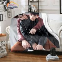 Thai love TV Theory of Love Pattern blanket OFFGUN Flannel Warmth Soft Plush Sofa Throw blanket Third and Khai Cashmere blanket