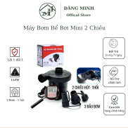 Bơm Hơi Điện Mini Máy Bơm Bể Bơi Mini 2 Chiều Công Suất Lớn Bơm Hồ Bơi Bơm