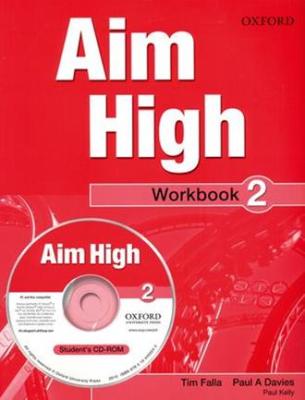 Bundanjai (หนังสือคู่มือเรียนสอบ) Aim High 2 Workbook CD (P)