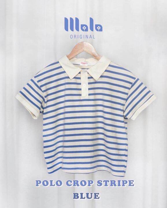 mala-original-polo-crop-stripe