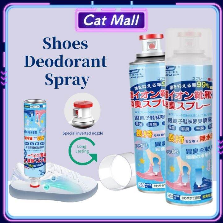 Shoe Deodorant Spray Shoe Deodorizer Spray Antibacterial Shoe Spray