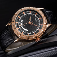 YAZOLE 447 Top nd Fashion European American Style Commercial Affairs Quartz Movement Men Watch with Calendar Water Resistant