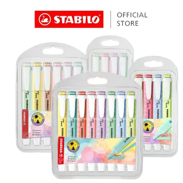 Stabilo Swing Cool Highlighters Wallet of 4
