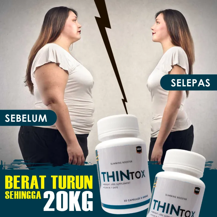 Ubat Kurus Lulus Kkm Thintox 30 Kapsul Pill Kurus Original Selamat Ubat Sembelit Ubat Kurus Paling Berkesan Vitamin Kurus Kurus Tanpa Diet Fat Burner Ubat Kurus Slimming Pembakar Lemak Lemonex Fat Burner