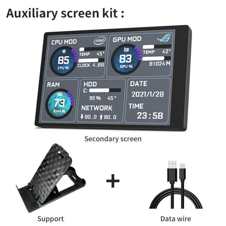 3-5นิ้ว-ips-type-c-หน้าจอรอง328-480ผู้ถือจอคอมพิวเตอร์-cpu-gpu-ram-hdd-จอแสดงผล-usb-5นิ้วจอแอลซีดีสำหรับ-aida64ได้อย่างอิสระ