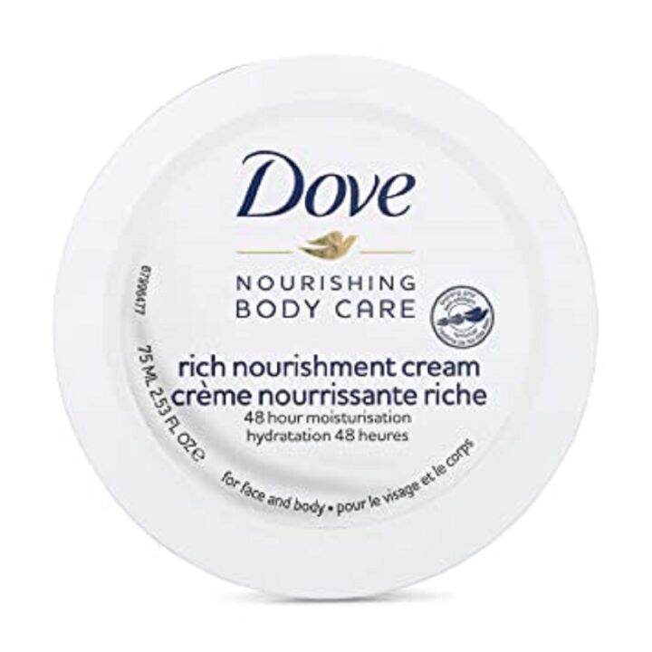 Facial moisturizer Dove Intensive Nourishing Cream 75mL Lazada PH