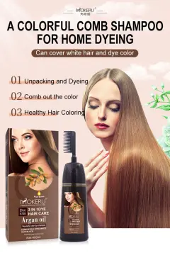 Thuốc nhuộm tóc Argan Oil chứa các thành phần tự nhiên, không gây hại cho tóc và da đầu. Hãy thử sức với các màu sắc tươi mới, bạn sẽ cảm thấy như là một phiên bản mới của chính mình. Đặc biệt, tóc của bạn sẽ trông rực rỡ và bóng mượt hơn bao giờ hết.