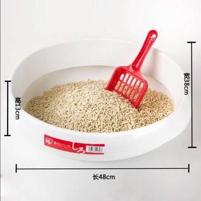 Japanese Cat Litter Box Small Training Cats Litter Semi-closed Self Cleaning Shovel Lettiera Gatto Chiusa Pet Products MM60MSP