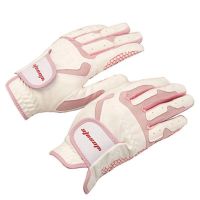 2023♙ஐ℗ New golf gloves womens thin hands wear-resistant breathable microfiber cloth non-slip particles pink gloves women