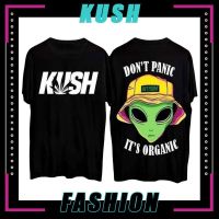 [มีสินค้า]#ถูกสุด 【ข้อเสนอจำกัดเวลา】Kush Unisex Fashion Print cool T-shirt short sleeve cotton shirt