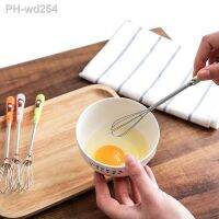 卍❂ 1Pcs Mini Handle Stirrer Whisk Coffee Milk Drink Practical egg Mixer Nozzle Foamer Kitchen Cooking small tools