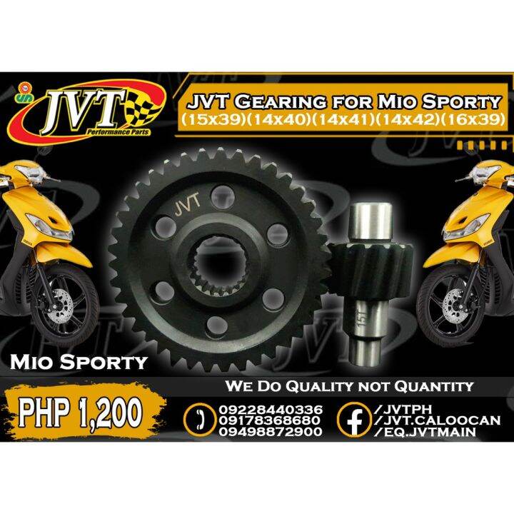 JVT GEARING FOR MIO SPORTY | Lazada PH