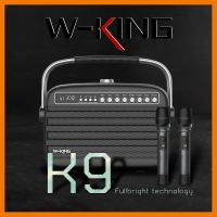 สินค้าขายดี!!! W-king K9 Karaoke Bluetooth Spekaer ลำโพงพร้อมไมค์ลอย 2ตัว กำลังขับ100 วัตต์ แบตเตอรี่ 22500 มิลลิแอมป์ ประกันศูนย์ 1 ปี ที่ชาร์จ แท็บเล็ต ไร้สาย เสียง หูฟัง เคส ลำโพง Wireless Bluetooth โทรศัพท์ USB ปลั๊ก เมาท์ HDMI สายคอมพิวเตอร์