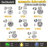 GcOkohr5 ล้อขับสายพานหน้า เดิม มีรุนN-MAX, CLICK/KVB/BLADE110/SCOOPY-I NEW, MIO125, SCOOPY/KVY, MIO, GRAND FILANO, MIO115-I, STEPได้รับตามรูปภาพค่ะ  (ก่อนสั่งต้องเช็ครหัส)