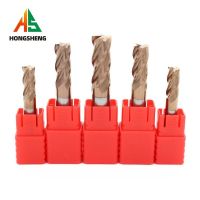 เครื่องตัดมิลลิ่ง HRC55 การเคลือบโลหะผสมทังสเตนเหล็กเครื่องมือ Maching Endmill Milling Cutter Kit Milling Machine Tools cnc Router Bits