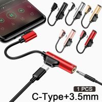 Usb Type C To 3.5mm Jack TypeC Audio Splitter Headphone 3.5 Usb-C Aux Mi6 Mix2 Earphone For Xiaomi Cable Charger For Hua Ad N9O3