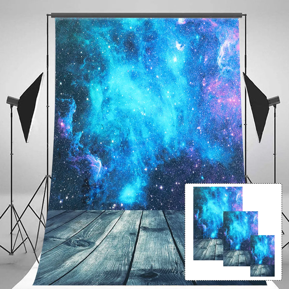 // Starry Sky Photography Background Screen  Backdrop Viny Cloth for Photo Props Studio Video Decor (Not Included  Background Stand ) | Lazada