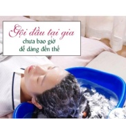 Chậu gội đầu tại giường cho người già, bà bầu