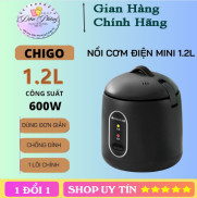 Nồi cơm điện mini Chigo 1.2L, nồi cơm nấu đa năng, nấu cơm, hầm cháo, hấp