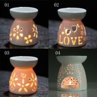 Ceramic Candle Aromatherapy Furnace Lamp Essential Oil Furnace Household Romantic Burner Melt Wax Warmer Diffuser Home Decor