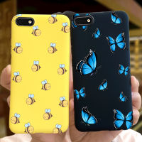 Honor7S Pretty Butterfly Bee Cartoon Cover For Huawei Honor 7S Case Soft TPU Phone Casing 5.45