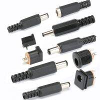 【hot】♕✇  10Pcs 2.1 2.5 5.5x2.1mm 3.5x1.3mm Connectors Plug Male Female Jack Socket Panel Mount