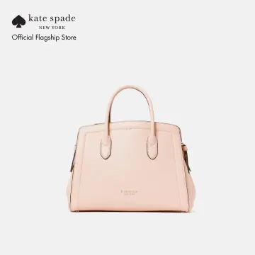 knott pebble suede medium satchel - Kate Spade