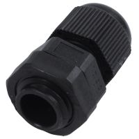 20Pcs Waterproof Adjustable PG7 3.5-6mm Cable Gland Joints Black White