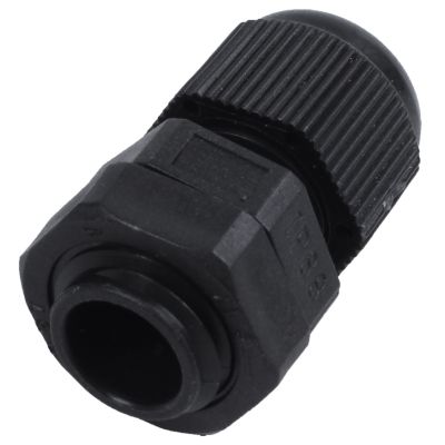 20Pcs Waterproof Adjustable PG7 3.5-6mm Cable Gland Joints Black White