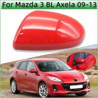 }{: 》 ”ชิ้นส่วนรถยนต์สำหรับ Mazda 3 Axela BL 2009 2010 2011 2012 2013กระจกมองหลังเคสกันกระแทกหัวปั๊มขวดกระจกประตูที่อยู่อาศัยที่มีสี