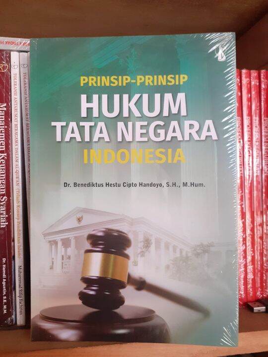 Buku Prinsip-Prinsip Hukum Tata Negara Indonesia - Benediktus Hestu ...