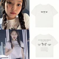 เสื้อยืดแขนสั้นพิมพ์ลาย Blackpink Jennie น่ารักสไตล์เกาหลีสําหรับผู้หญิง