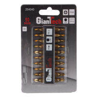 ชุดดอกไขควงสี่แฉก GIANT TECH รุ่น 254040 ขนาด PH0 x 50 มม. (COD)