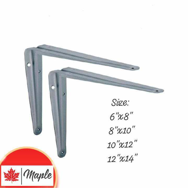 (MAPLE SHOP) 1PAIR LBar Shelf Bracket Metal Support Lazada PH