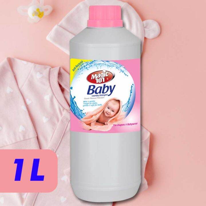 MAGIC101 Antibacterial Baby Laundry Detergent 1 Liter Lazada