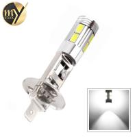 led car light Fog led high power lamp H1 5630 smd Auto car led bulbs Car Light Source parking 12V 6000K Headlight White Bulbs  LEDs  HIDs