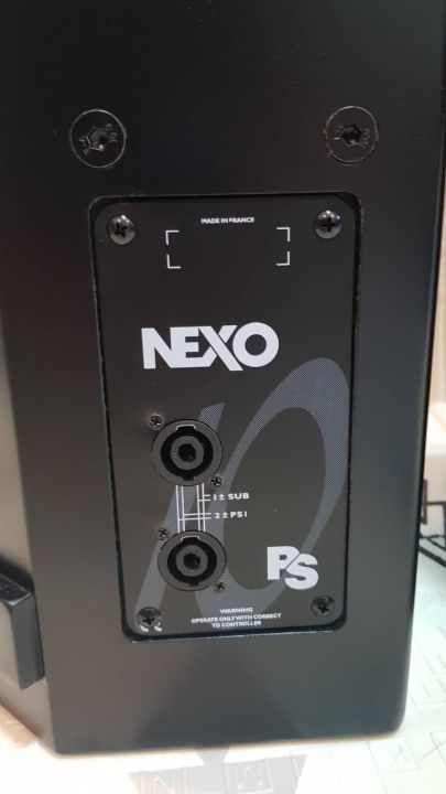 ลำโพงกลางแจ้ง-เสียงกลางแหลม-nexo-ps10-r2-แบบ2ทาง-passive-มีเน็ตเวิร์ค-ตู้ไม้อย่างดี-ตู้pa-ตู้มอนิเตอร์-คุณภาพสินค้าและเสียงดี-คุ้มราคา