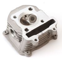 ﹊ GY6 125cc 150cc Cylinder Head Assembly 52.5mm 57.4mm with Valves for 152QMI 1P52QMI ATV GO KART Scooter Buggy Moped Quad parts