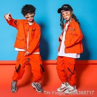 【hot】▧  Jazz Costumes Tooling Sleeve Jacket Pants Boys Street Dancing Hip Hop Set Dancewear Kids