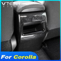 Vtear Armrest กรอบ Anti-สกปรกอุปกรณ์เสริมภายในรถรายละเอียดตกแต่งด้านหลัง Air Outlet สำหรับ Toyota Corolla 2023