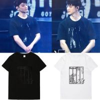 ถูกสุดๆเสื้อยืด GOT7 - Road 2U FANMADEรหัสเต็ม หลวม