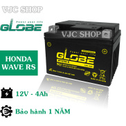 Bình Ắc Quy Globe 12V-4Ah WTZ5S-E sử dụng cho xe máy Honda Wave RS