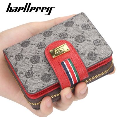 ZZOOI luxury brand fashion women Wallets leather Card Holder Clutch Wallet classic hasp purse Female zipper wallet with Coin pocket