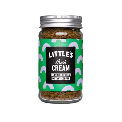 Import Foods🔹 Littles Irish Cream Flavour Infused Instant Coffee 50g ลิตเติ้ลส์ กาเเฟสำเร็จรูป รสไอริชครีม 50g