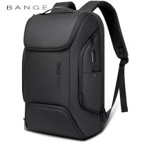กระเป๋าเป้แล็ปท็อป BANGE Mochila อเนกประสงค์กันน้ำความจุสูง,กระเป๋าเป้ธุรกิจใส่ทำงานประจำวันพร้อม BG-7267พอร์ต USB Type-C