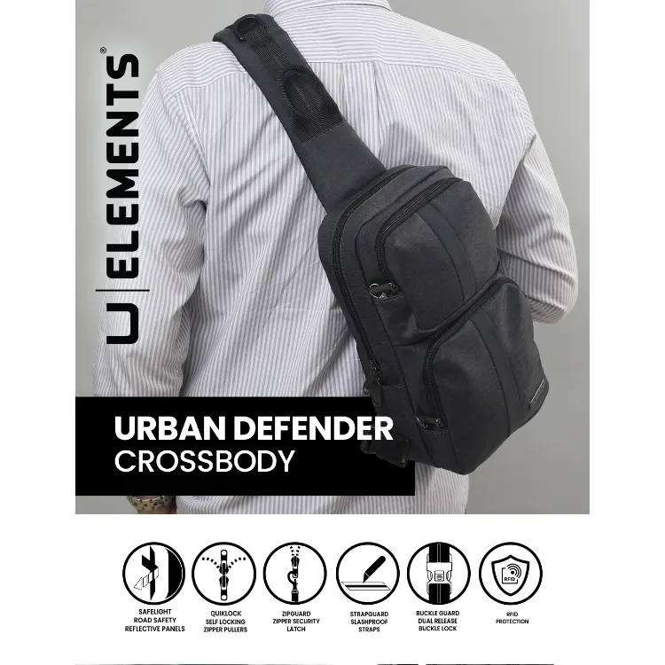 U Elements Urban Defender Anti-Theft Backpack