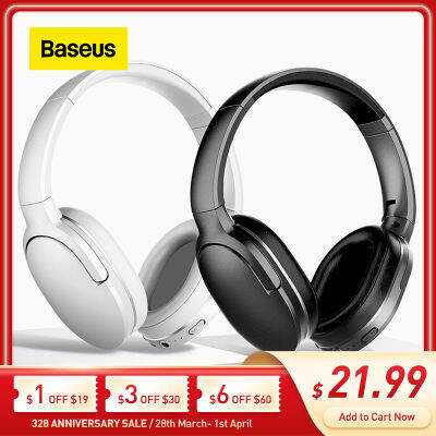 Baseus D02 Pro Wireless Headphones Sport Bluetooth 5.0 Earphone Handsfree Headset Ear Buds Head Phone Earbuds For Xiaomi