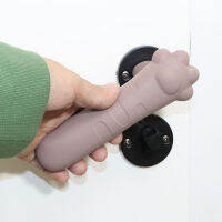 ที่จับประตูซิลิโคนป้องกันการชนกันลดเสียงรบกวน Cute Door Pull Protective Sleeve