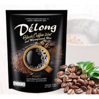 Delong Black Coffee 2in1 กาแฟเดอลอง แบล็คคอฟฟี่ 2in1